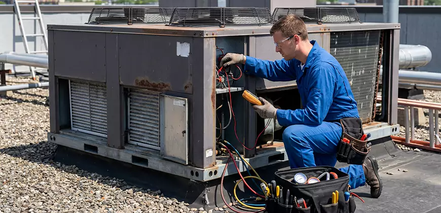 Package Unit Maintenance in Lynn