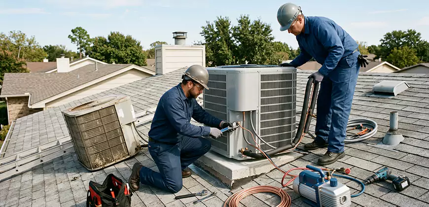 High-Efficiency Condenser Installation in Lynn